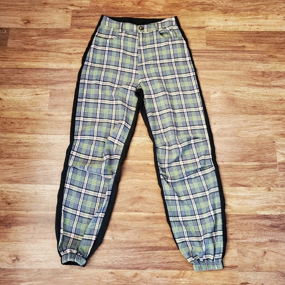 SHEIN Size Small Flannel & Suede Joggers - Picture 1 of 7